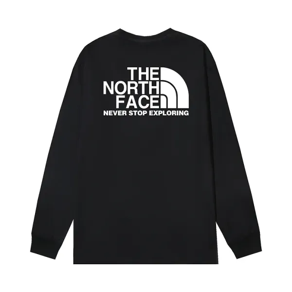 The North Face Half Dome Logo Long-Sleeve T-Shirt Black - 1