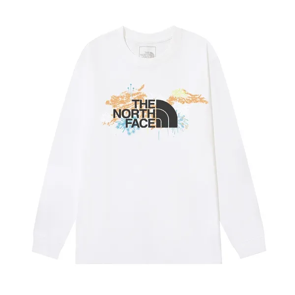The North Face Graphic Long-Sleeve T-Shirt White - 1