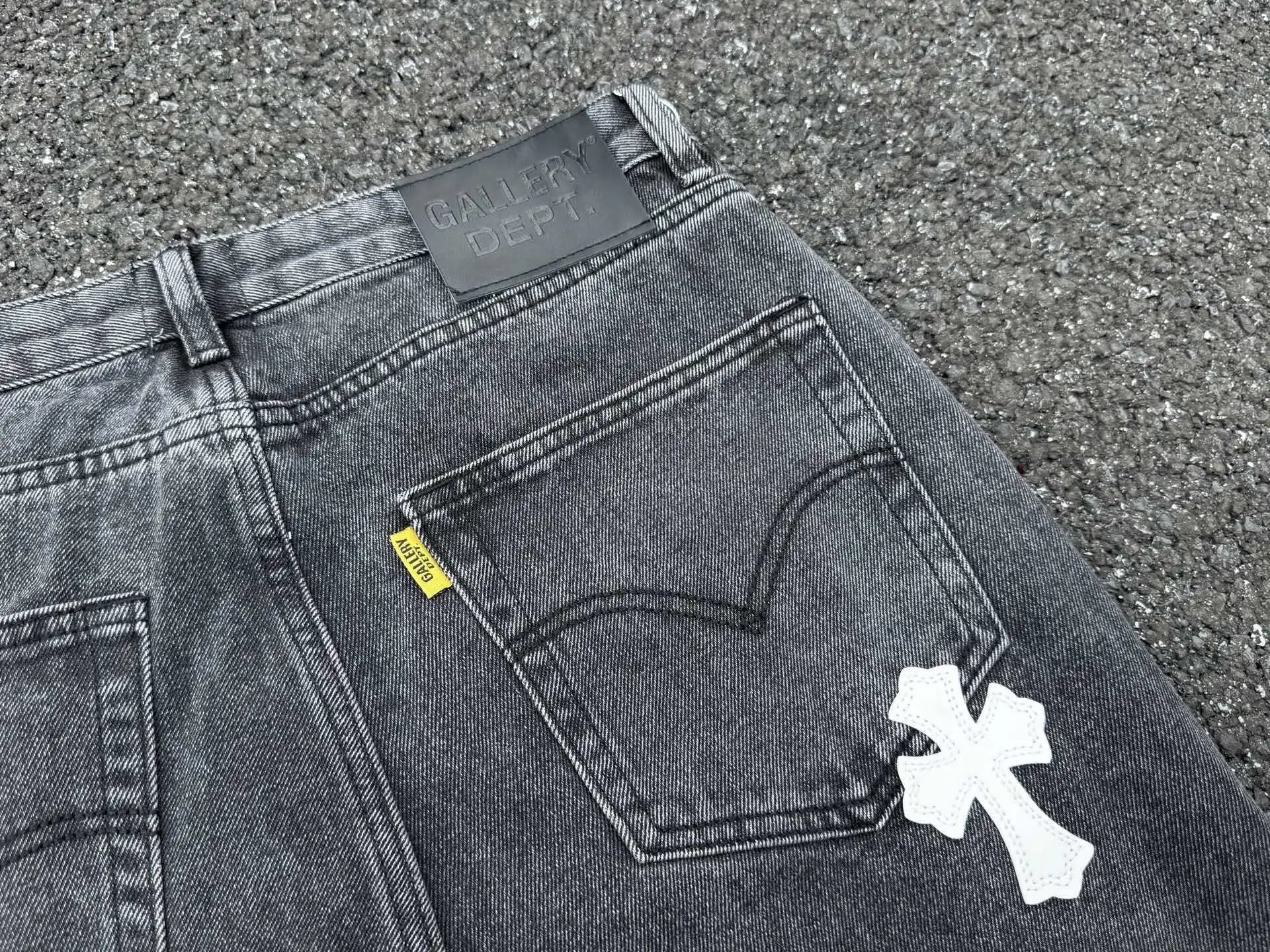 Off-White x Denim Patchwork Flared Jeans Multicolor - 18