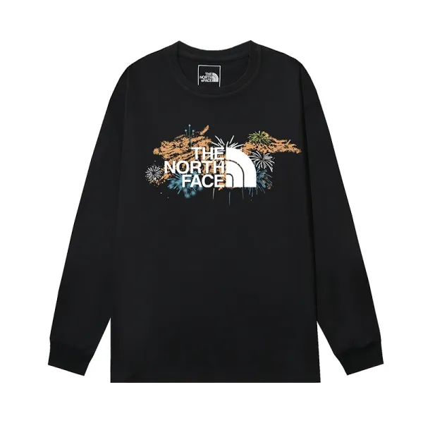 The North Face Fireworks Graphic Long-Sleeve T-Shirt Black - 1