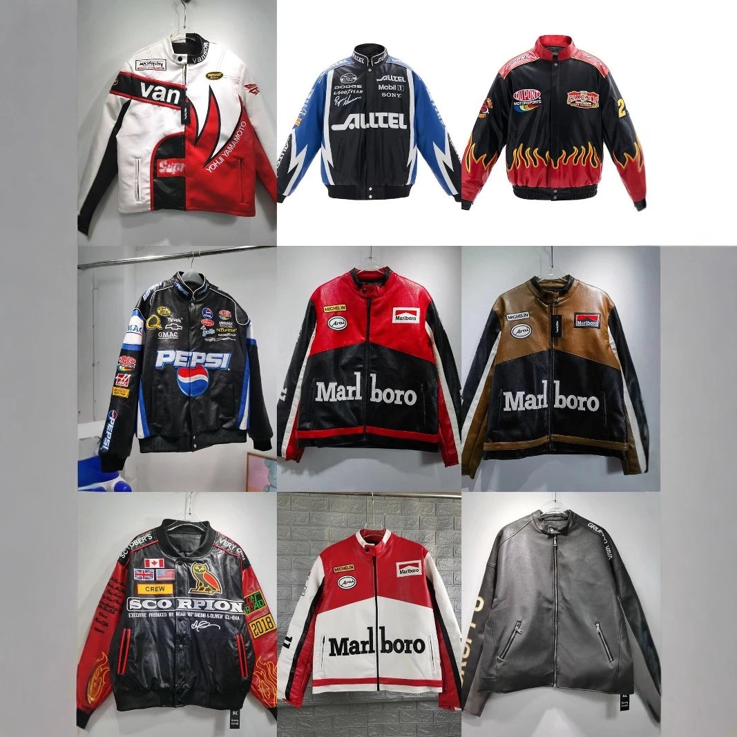 Racing Sponsorship Jackets [40 styles]