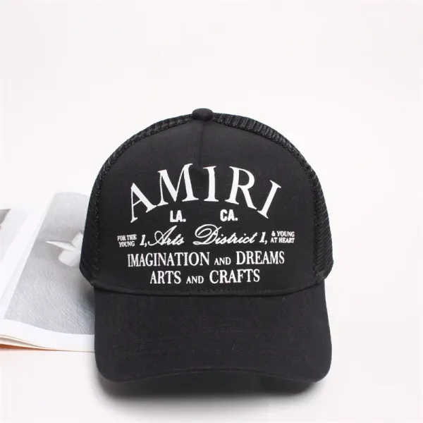 Amiri Beverly Hills Store Rodeo Drive Baseball Cap Black - 43