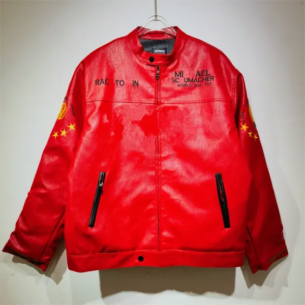 Maison Margiela Tabi Leather Jacket Black - 5