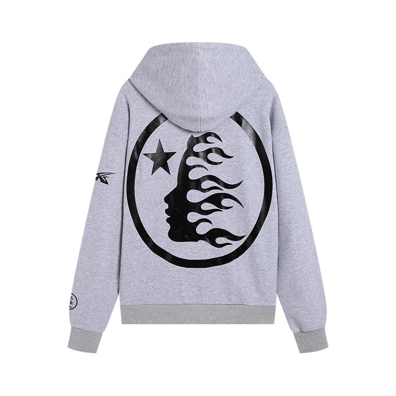 Hellstar Star Flame Black Hoodie - 47