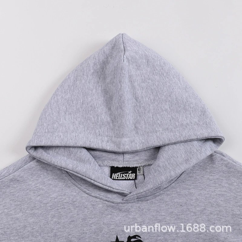 Hellstar Star Flame Black Hoodie - 50