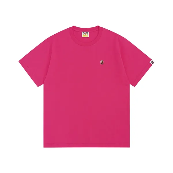 A Bathing Ape Classic Logo T-Shirt Pink - 1