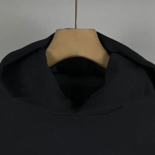 Balenciaga Triple A Hoodie Black - 15
