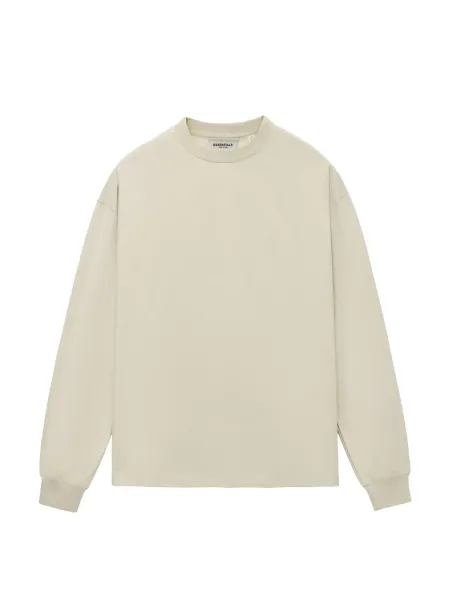 Fear of God Essentials Long Sleeve Tee White - 9