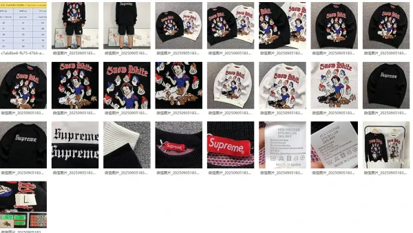 Supreme Gothic Logo Work Jacket Black Outerwear - 15