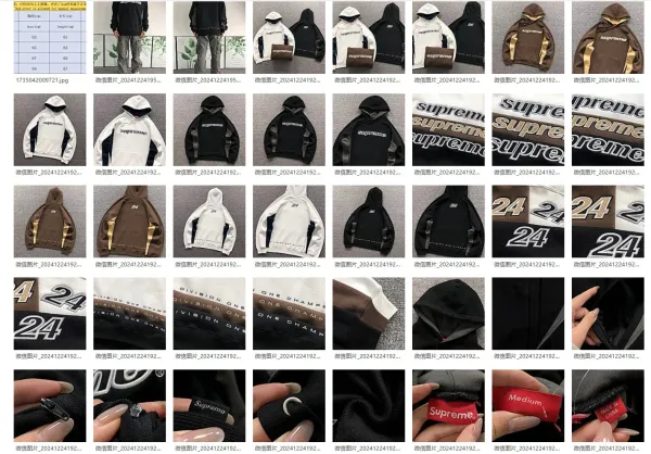 Supreme Gothic Logo Work Jacket Black Outerwear - 14