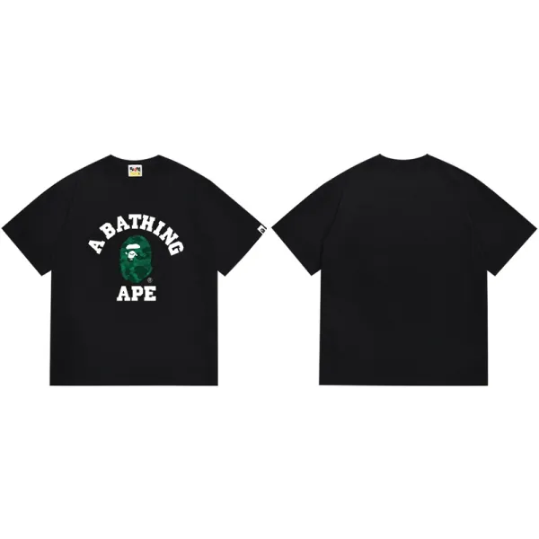 A Bathing Ape Arch Logo T-Shirt Black - 1