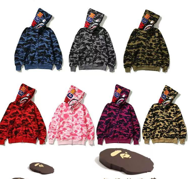 BAPE Shark Hoodie Zip-Up [40 s