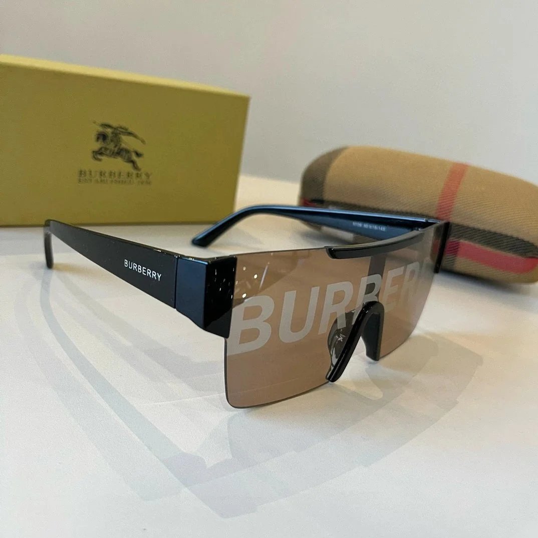 Louis Vuitton Eyewear Monogram shield sunglasses — B17