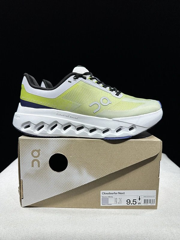 On Cloudmonster White Running Shoes - 3