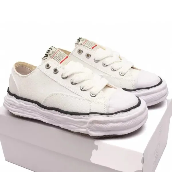 Maison Margiela Tabi Sneaker White Canvas Sneakers - 1