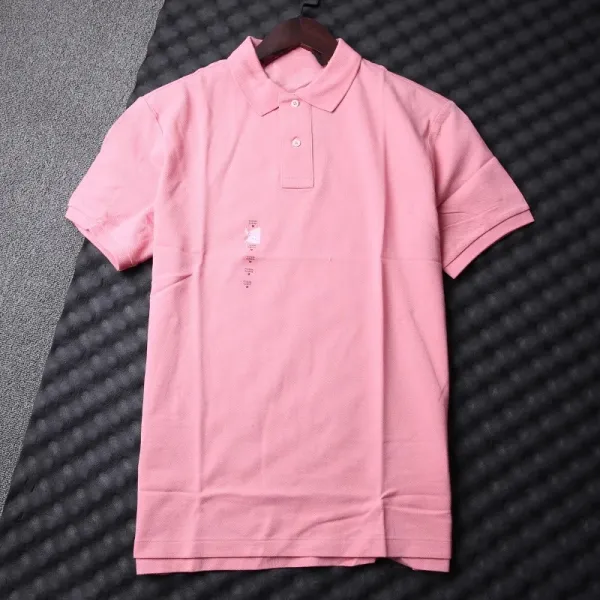 Design Classic Pique Polo Shirt Forest Green - 11