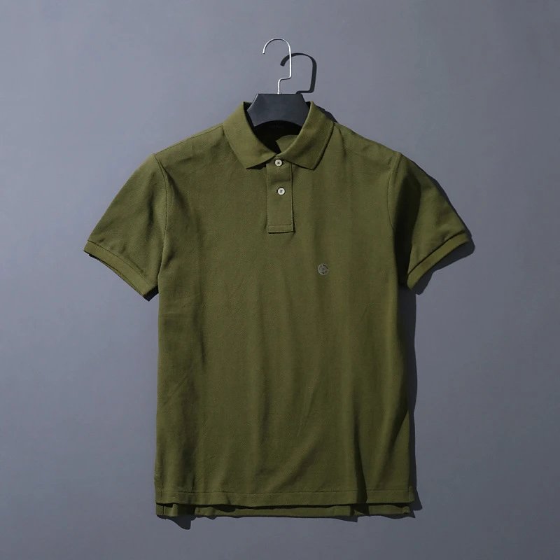 Design Classic Pique Polo Shirt Forest Green - 12