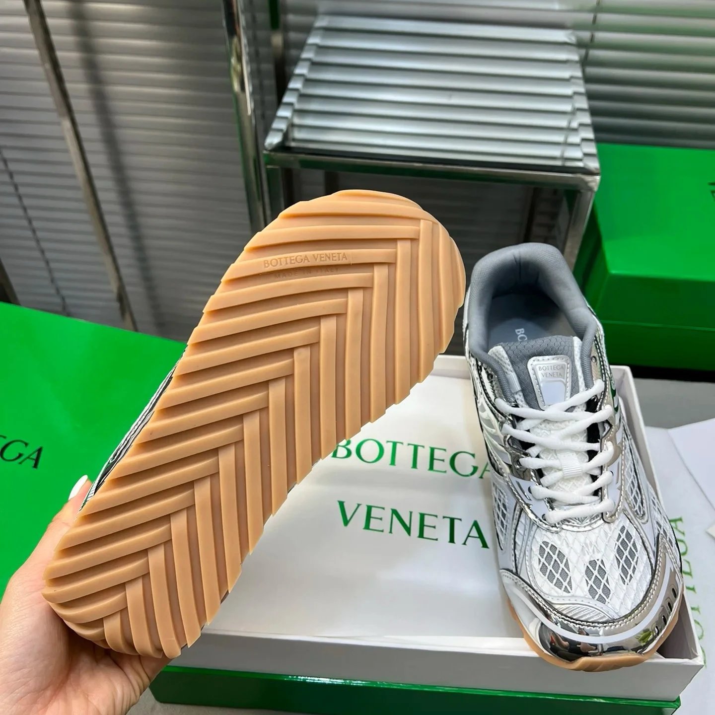Balenciaga Orbit Sneaker Black Technical Fishnet Sneakers - 27
