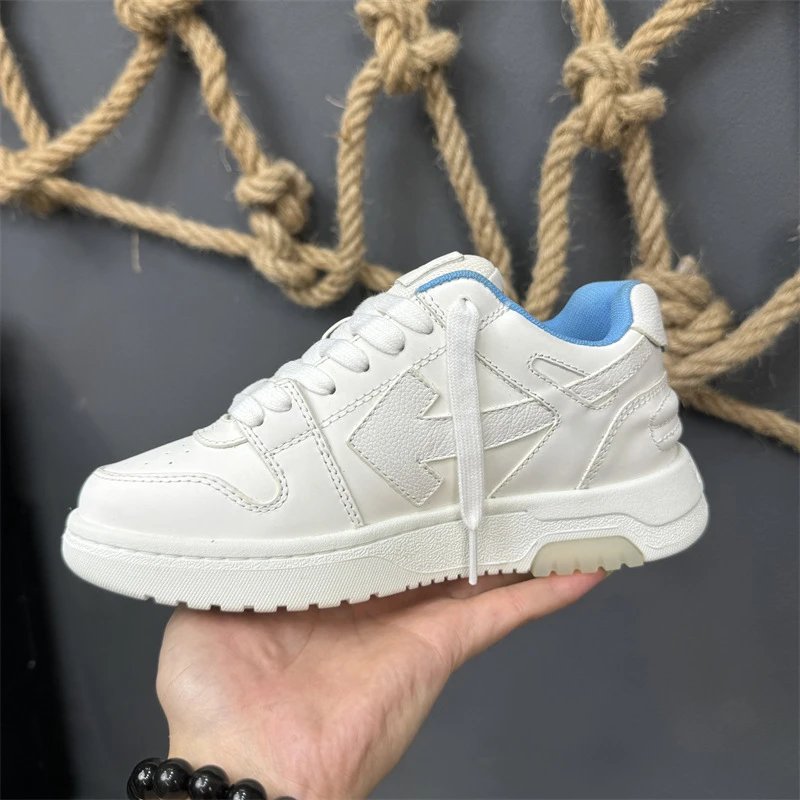 Off-White Diagonal Arrow Low 'For Whom?' Black Sneakers - 15
