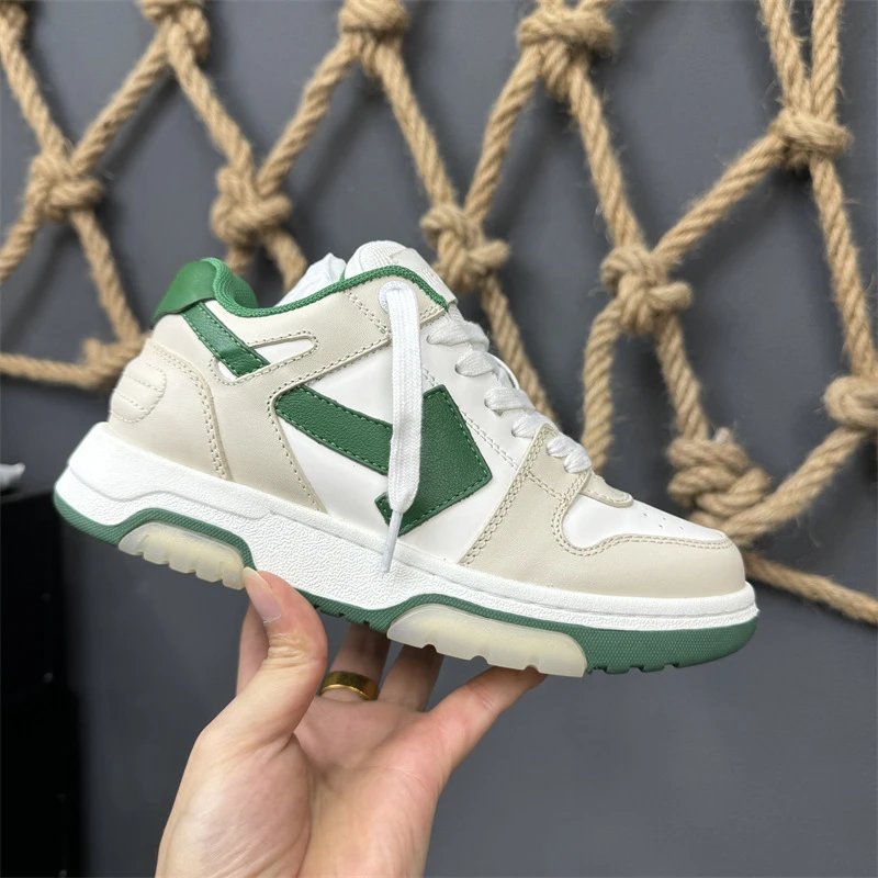 Off-White Diagonal Arrow Low 'For Whom?' Black Sneakers - 51