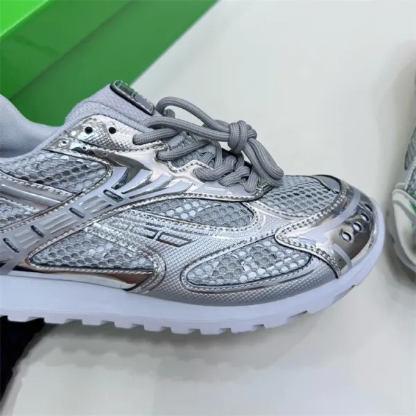 Asics Gel-Kayano Silver Snake Print Running Shoes - 1