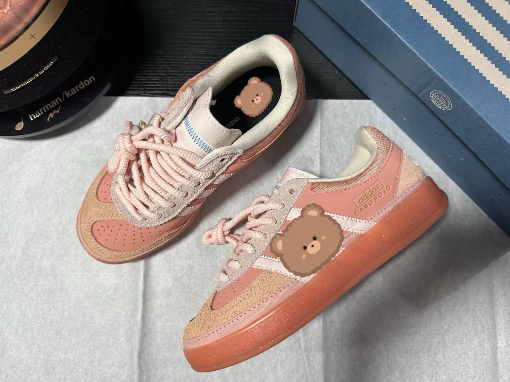 Adidas Benito White Beige Gum Sneakers - 11