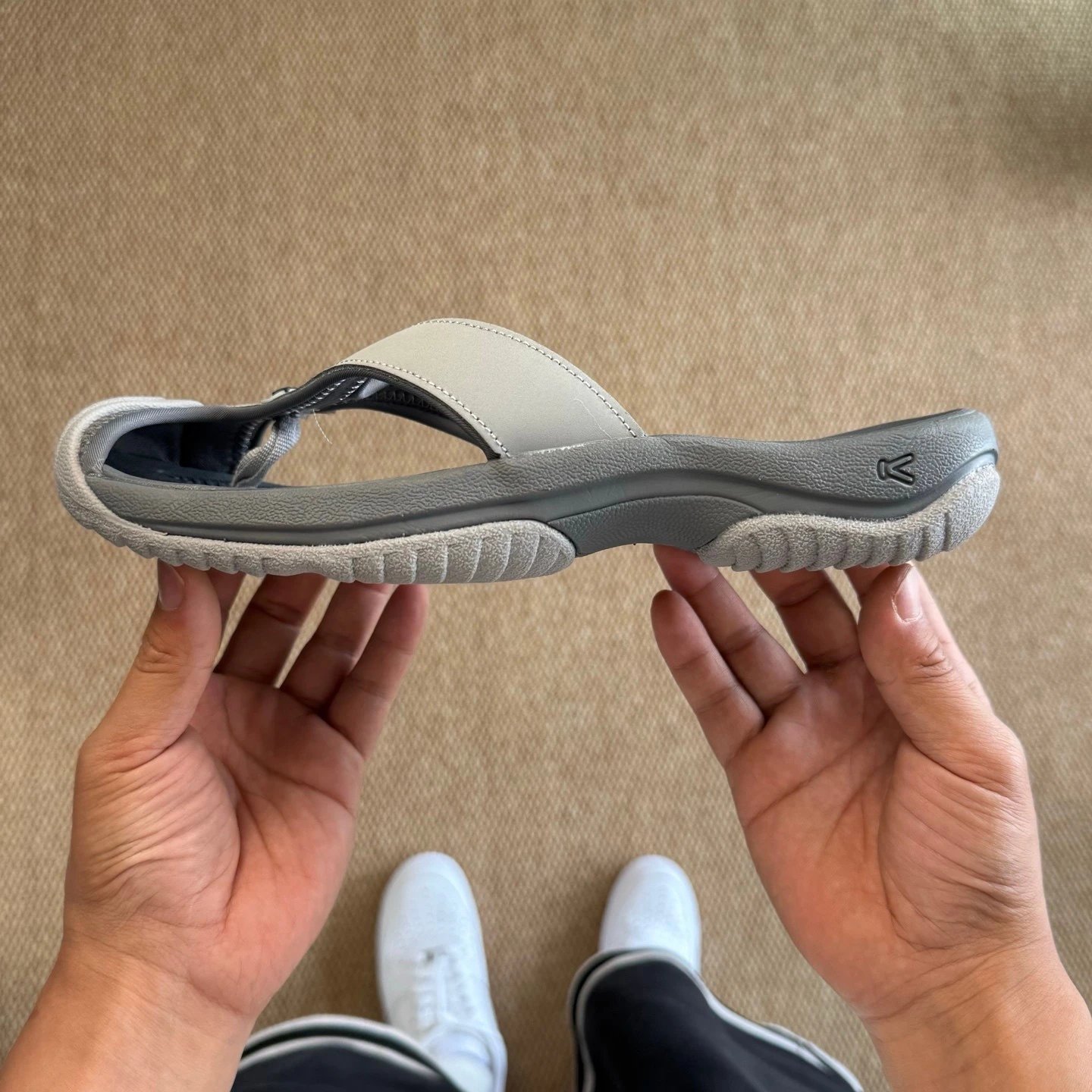 Design Keen Venice H2 Gray / Stone Sandals Slippers - 16