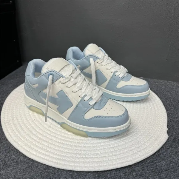 Off-White Diagonal Arrow Low 'For Whom?' Black Sneakers - 5