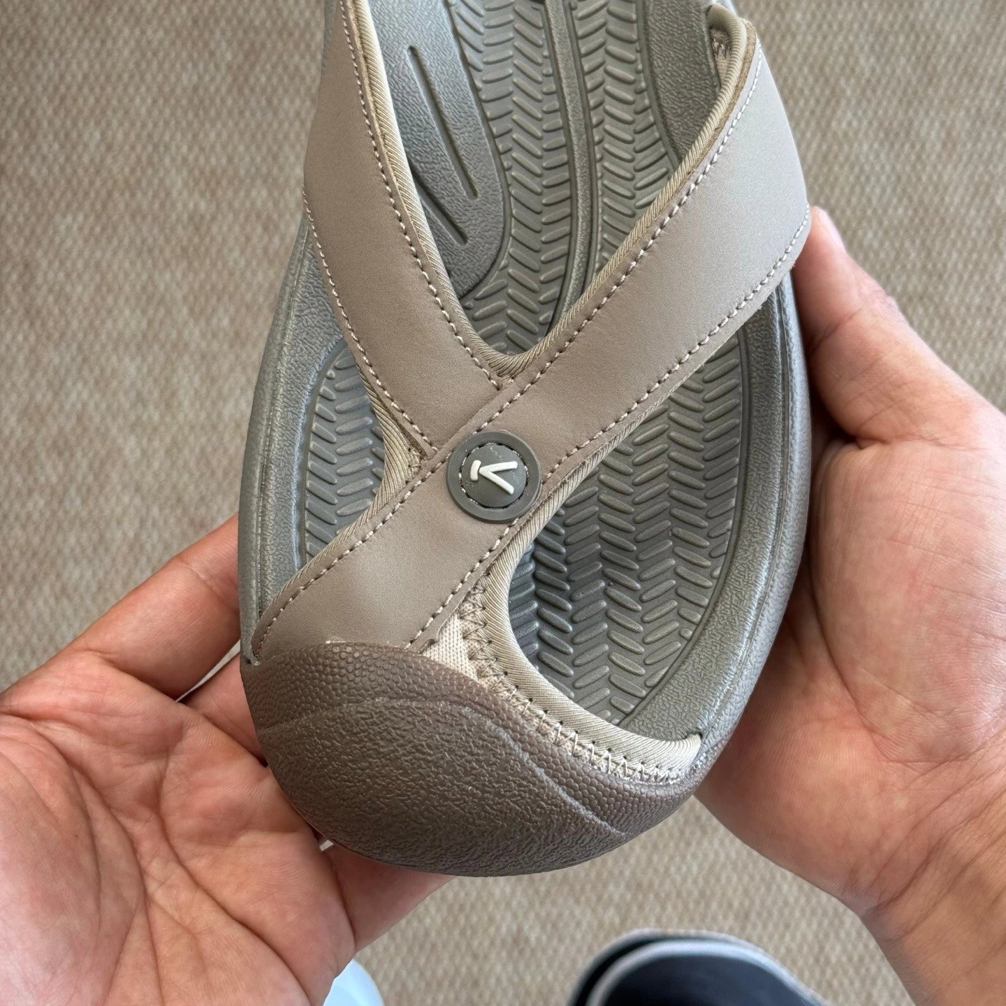 Design Keen Venice H2 Gray / Stone Sandals Slippers - 27