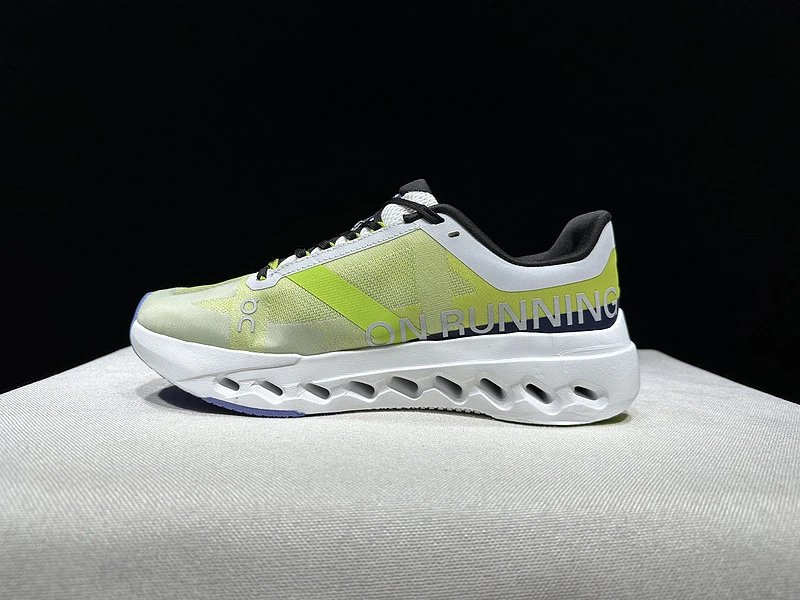 On Cloudmonster White Running Shoes - 10