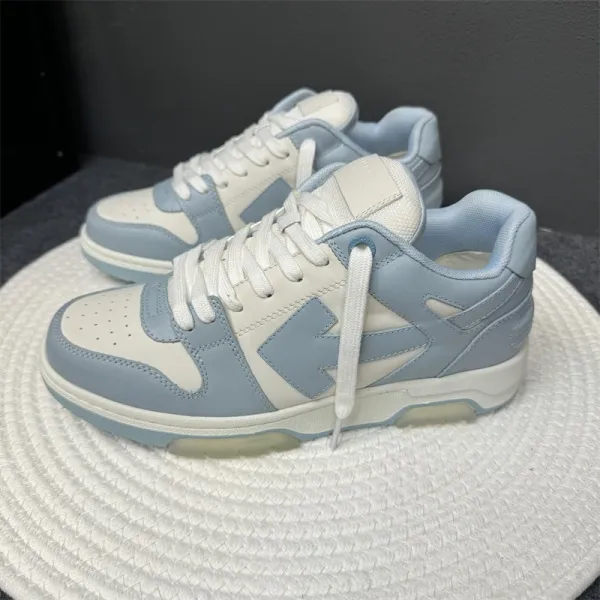 Off-White Diagonal Arrow Low 'For Whom?' Black Sneakers - 3