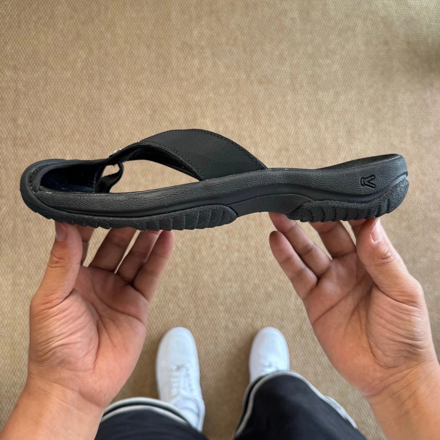 Design Keen Venice H2 Gray / Stone Sandals Slippers - 7