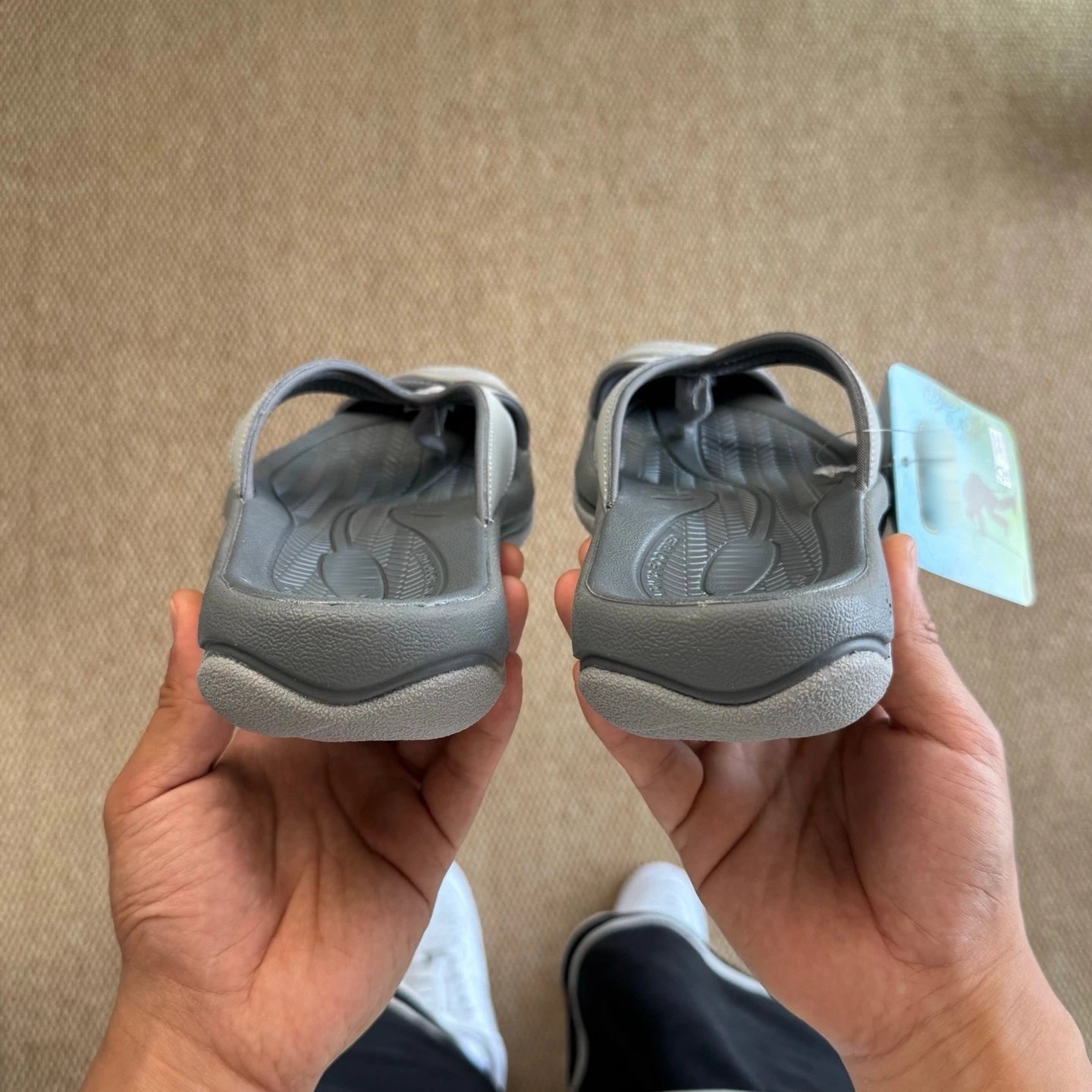 Design Keen Venice H2 Gray / Stone Sandals Slippers - 15