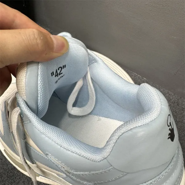 Off-White Diagonal Arrow Low 'For Whom?' Black Sneakers - 8