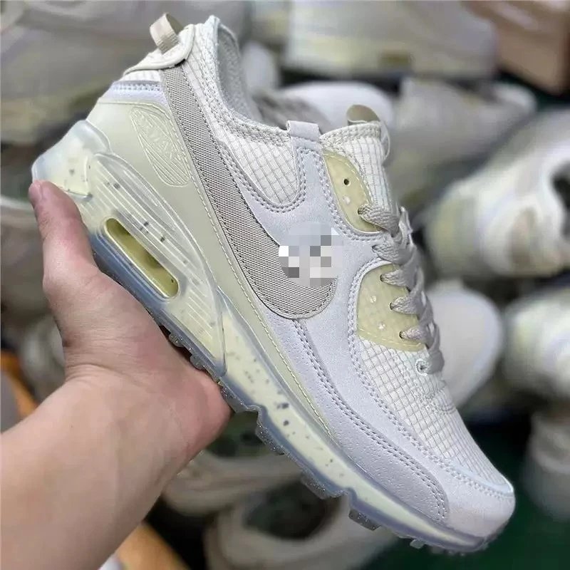 Nike Air Max 90 White Red Casual Sneakers