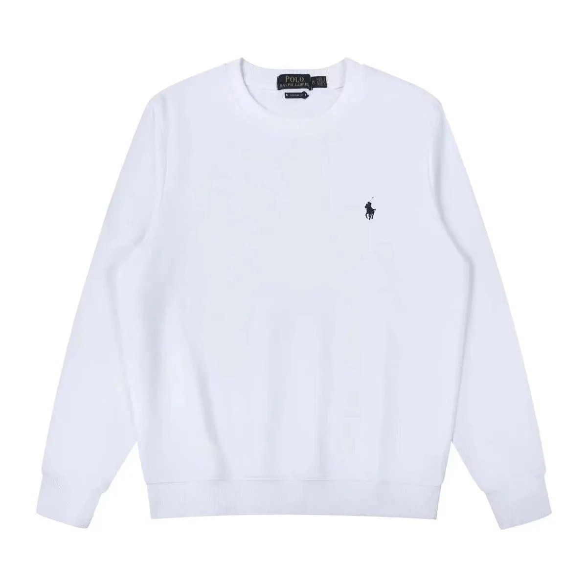 Ralph Lauren White Crewneck Sweater