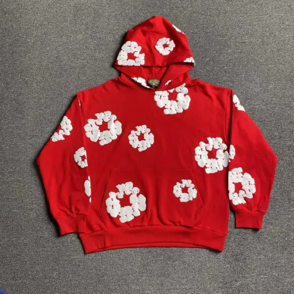 Comme des Garçons Play x Dover Street Market Popcorn Hoodie Red - 1