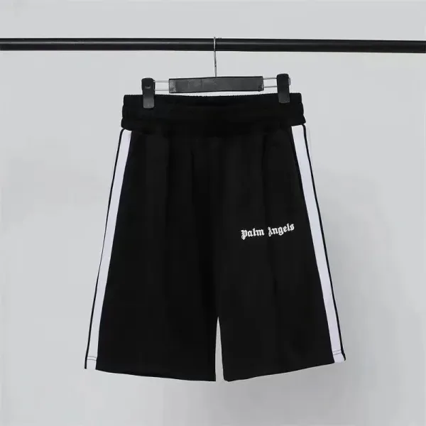 Palm Angels Track Shorts Yellow - 5