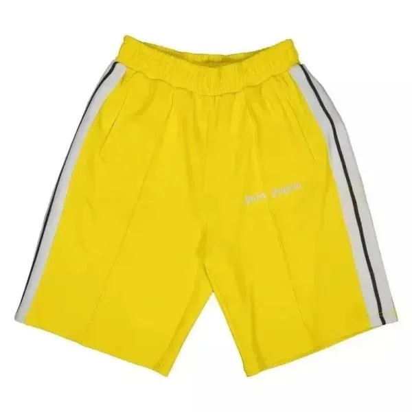 Palm Angels Track Shorts Yellow - 1
