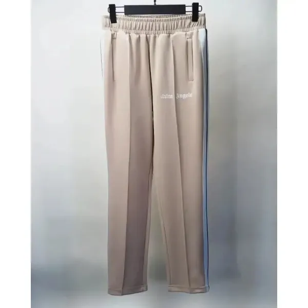 Palm Angels Track Pants Beige Sweatpants - 1