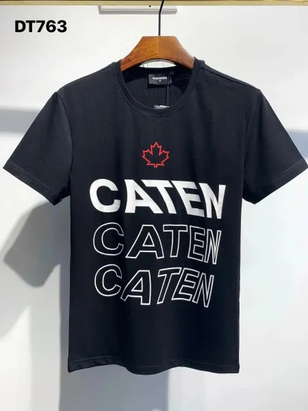 Dsquared2 CATEN Triple Print Black T-Shirt - 1