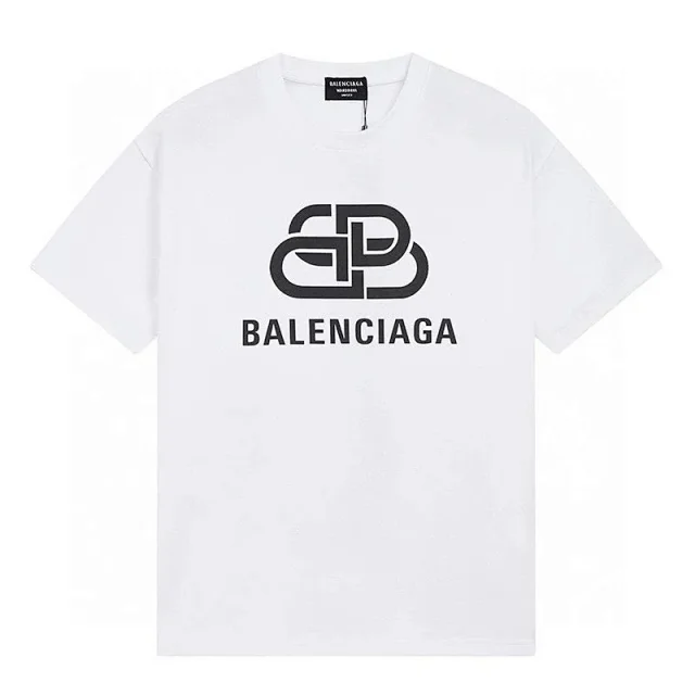 Balenciaga T-Shirts Short-Sleeve Logo Graphic product detail image 3