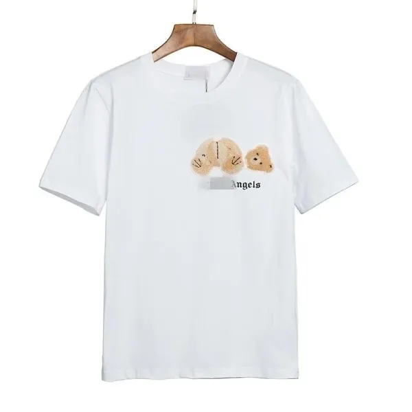 Off-White x Angels Bear Embroidered White T-Shirt - 1