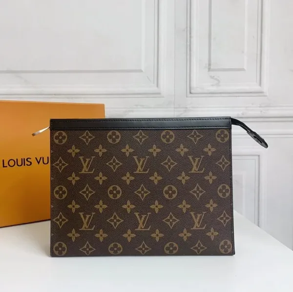 Louis Vuitton Monogram Pochette Métis Clutch Brown - 1