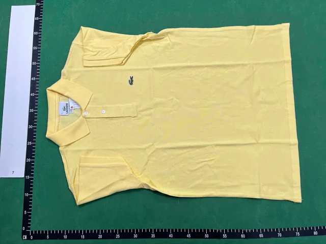 Lacoste T-Shirts Short-Sleeve Piqué Polo Shirt with Crocodile Logo product detail image 6