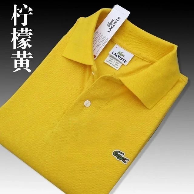 Lacoste T-Shirts Short-Sleeve Piqué Polo Shirt with Crocodile Logo — 8