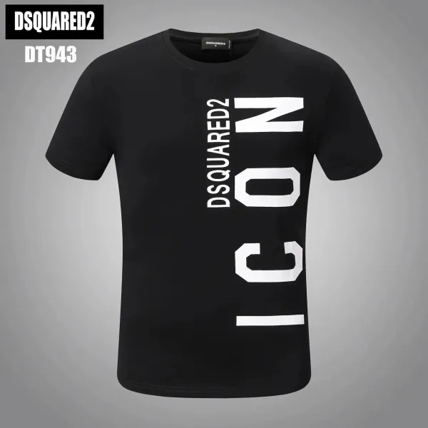 Dsquared2 Icon Print Black T-Shirt - 1