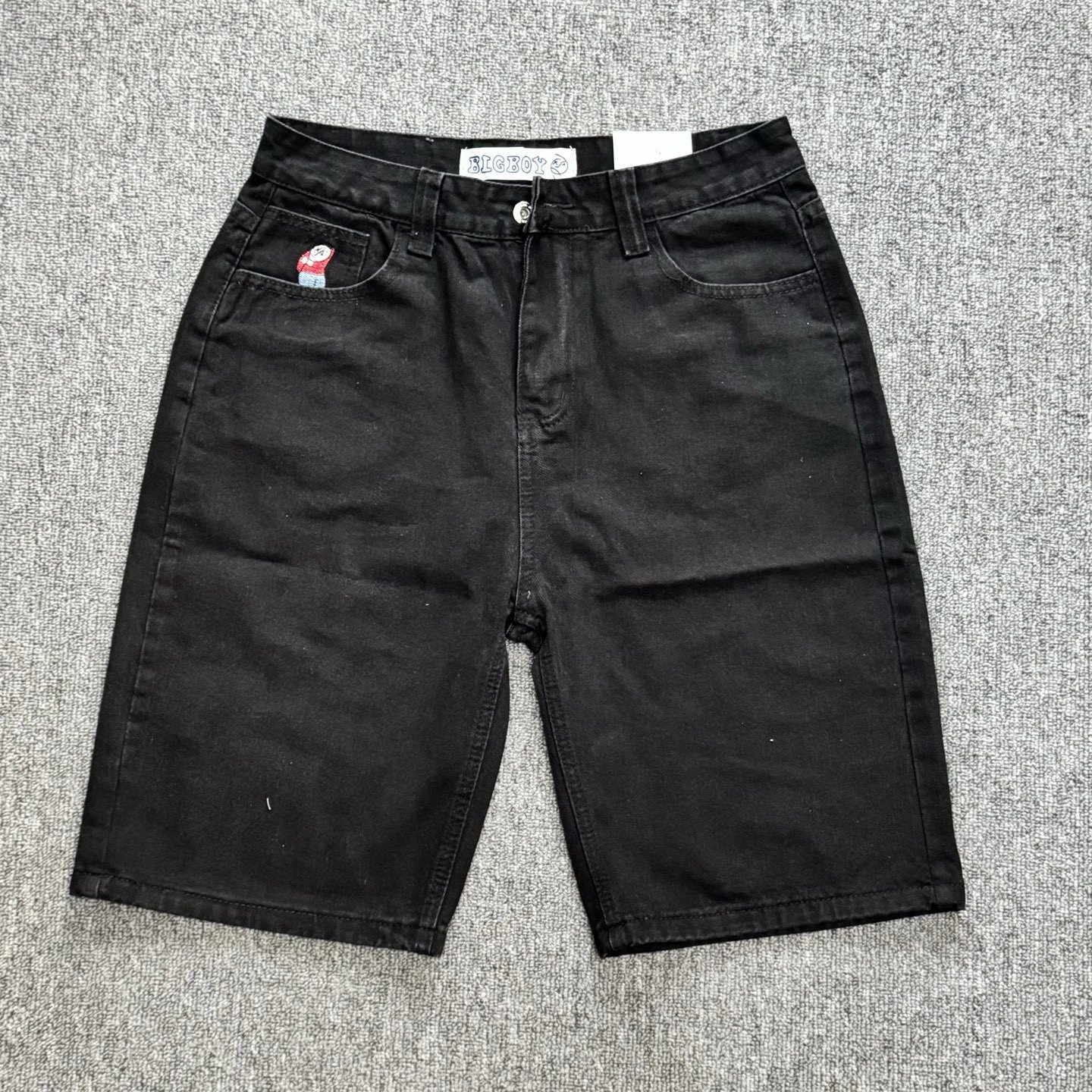 Denim Shorts Skateboard Style photo 4