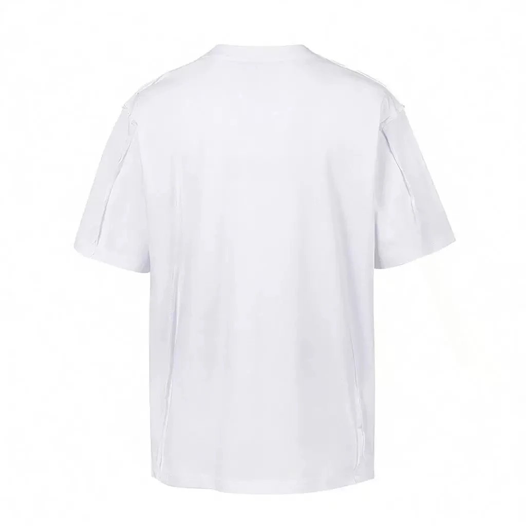 Star Moon Metal Button Washed T-Shirt photo 7