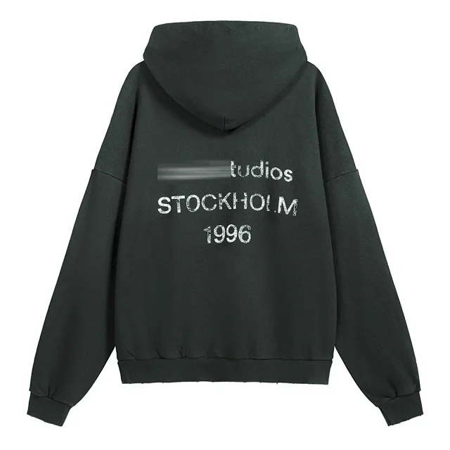Acne Studios Hoodies & Sweatshirts Stockholm 1996 back-print hoodie product detail image 20